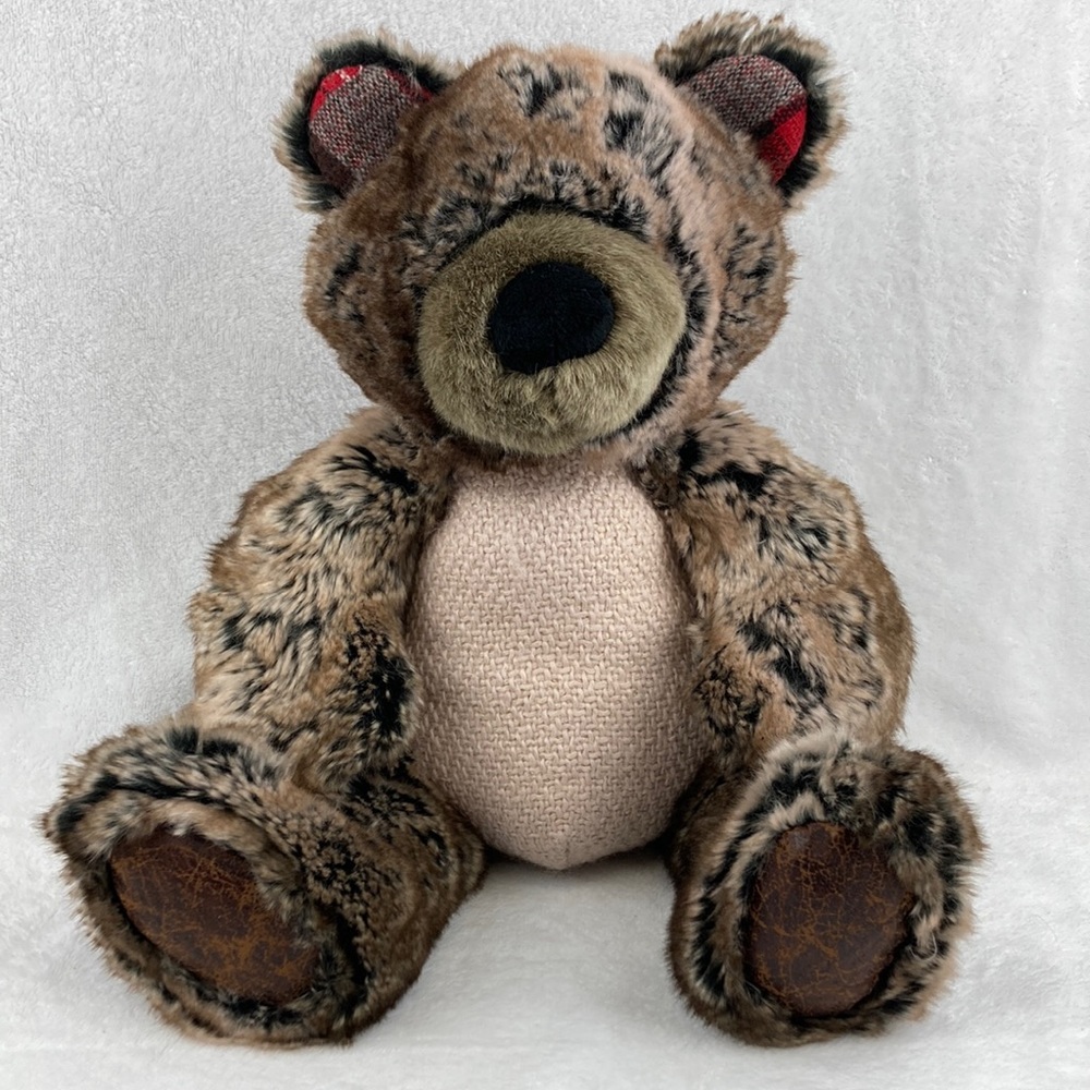 Pier 1 Imports Carter Faux Mink Plush Stuffed Animal Toy 18”
